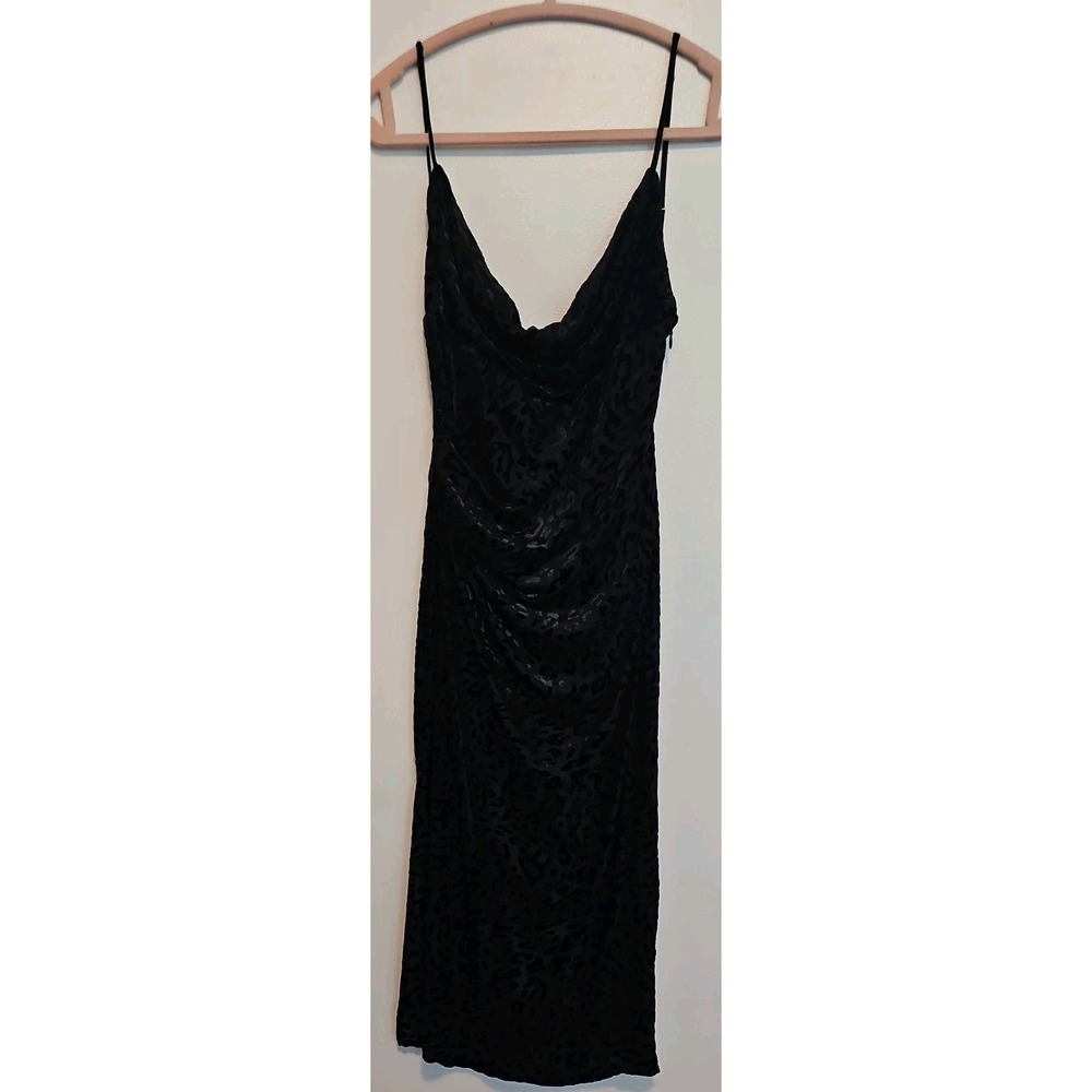 Katie May Black Dress Sz 1 Women's USA Don't Rub me Wrong